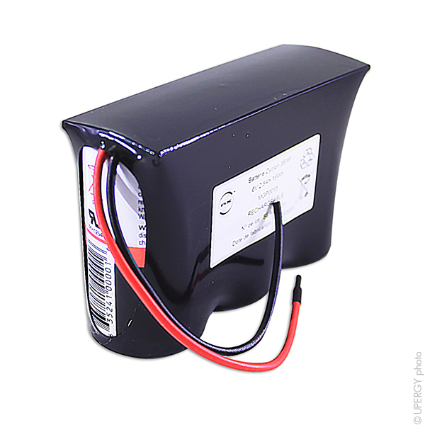 Batterie(s) Batterie cyclon Enersys 0800-0103 (D) 6V 2.5Ah
