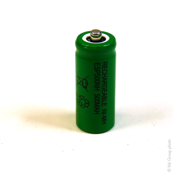 Unité(s) Accus Nimh industriels 2/3AAA ESP500NH CT 1.2V 500mAh