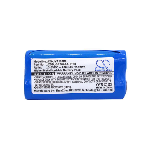 Batterie(s) Batterie télécommande de grue pour JAY 3.6V 700mAh