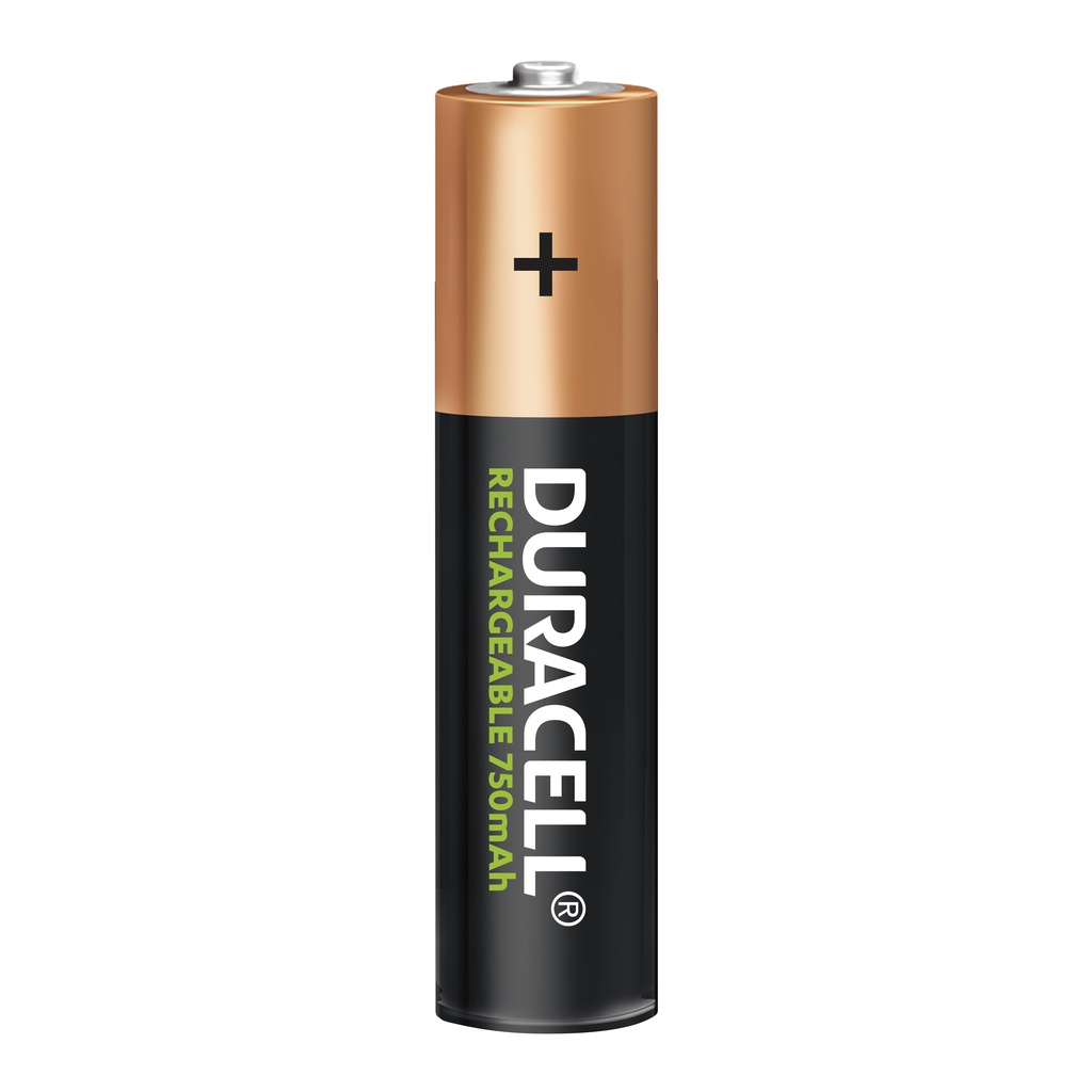 Blister(s) x 4 Accus Nimh blister x4 AAA DURACELL PLUS 1.2V 750mAh