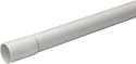 Mureva Tube - conduit rigide tulipé PVC gris - Ø32mm/3m - au mètre linéaire