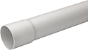 Mureva Tube - conduit rigide tulipé PVC gris - Ø63mm/3m - au mètre linéaire