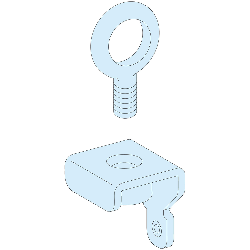 PrismaSeT P - Anneaux de levage - Lot de 4