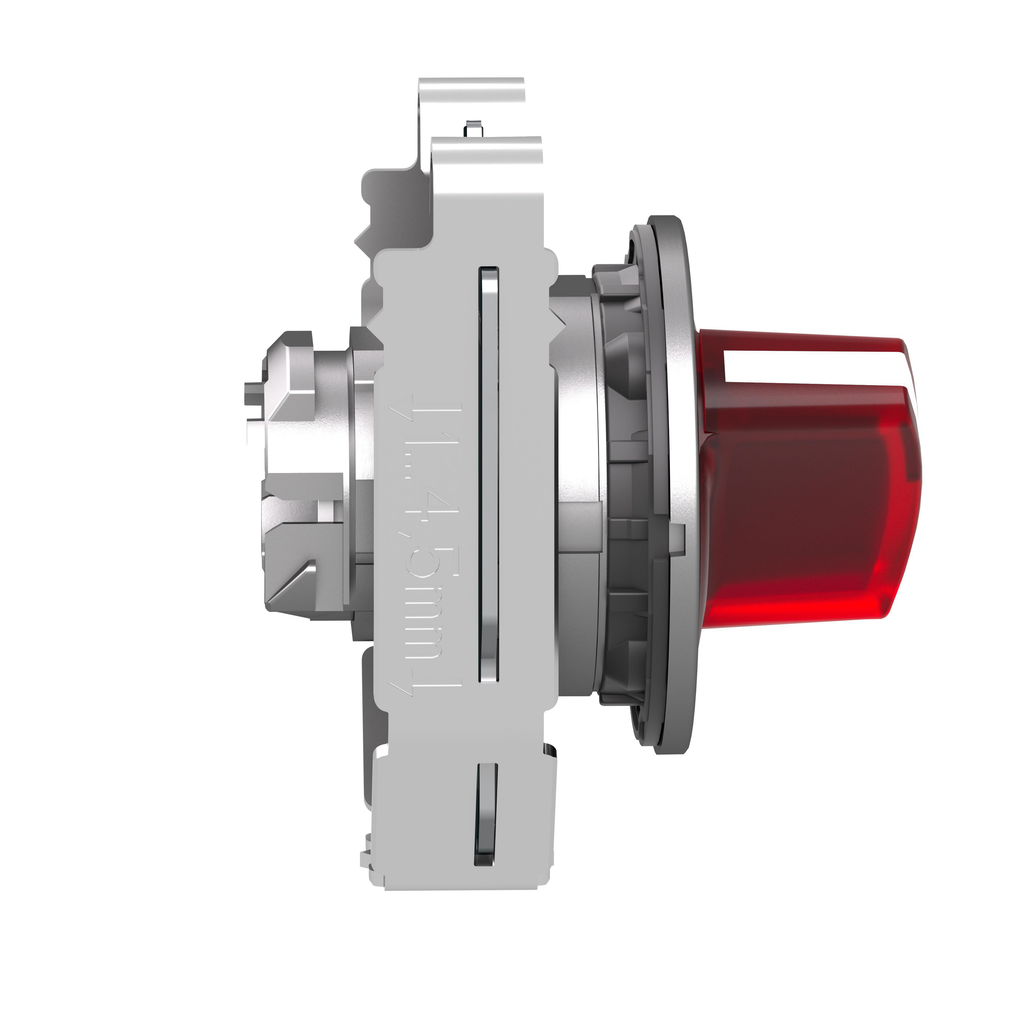 Harmony XB4 - tête bouton à manette lumineux - flush - 2 pos fix - rouge