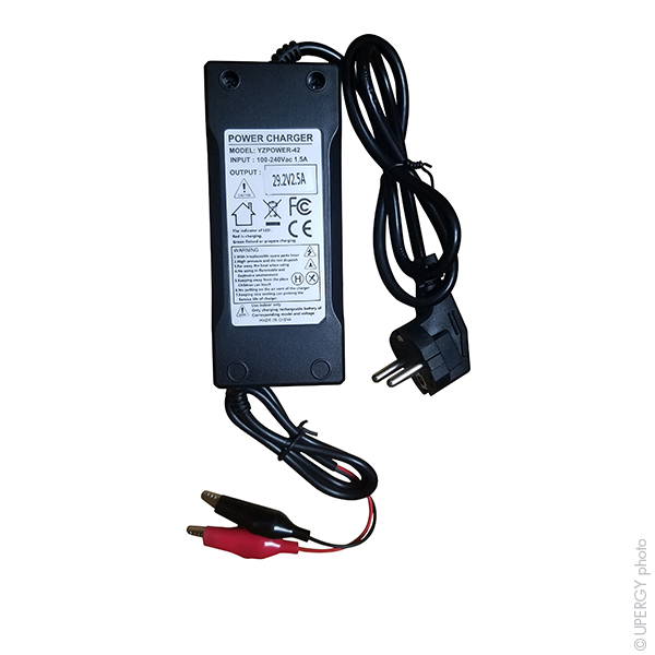 Unité(s) Chargeur lithium-ion 7S 29.4V/2.5A