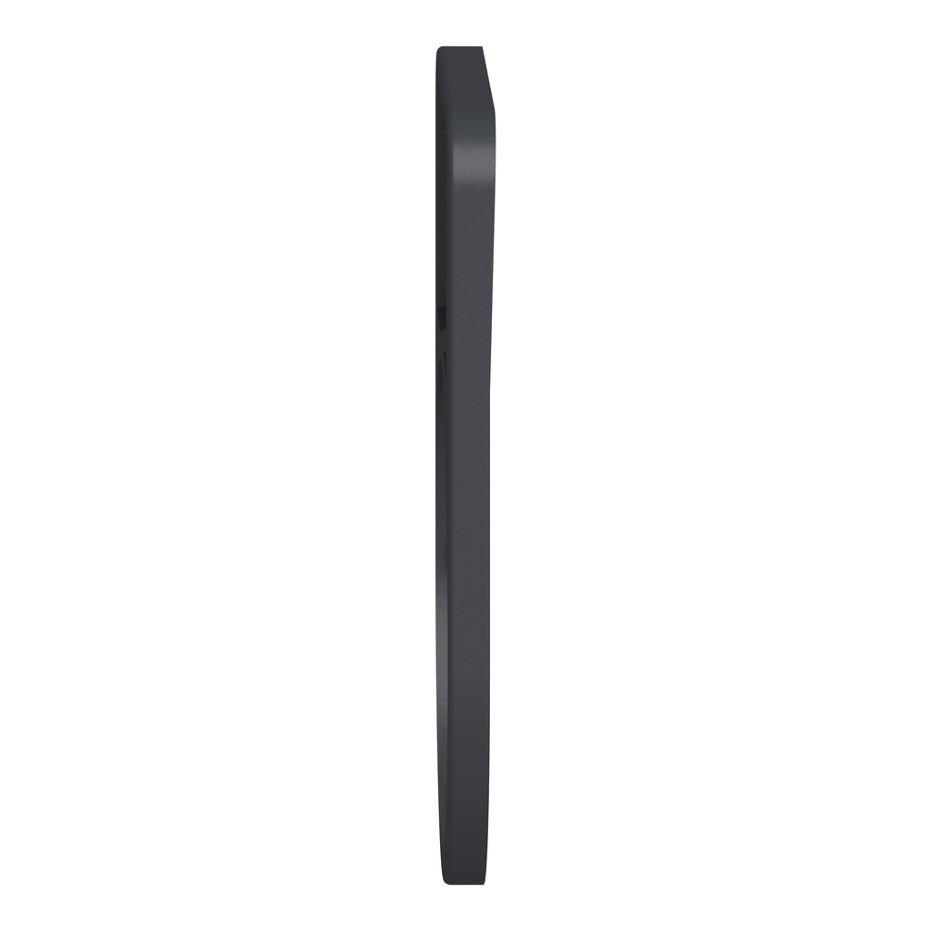 Harmony - porte-étiquette flush - 40x60 - + étiq 18x27 vierge - fond noir/rouge