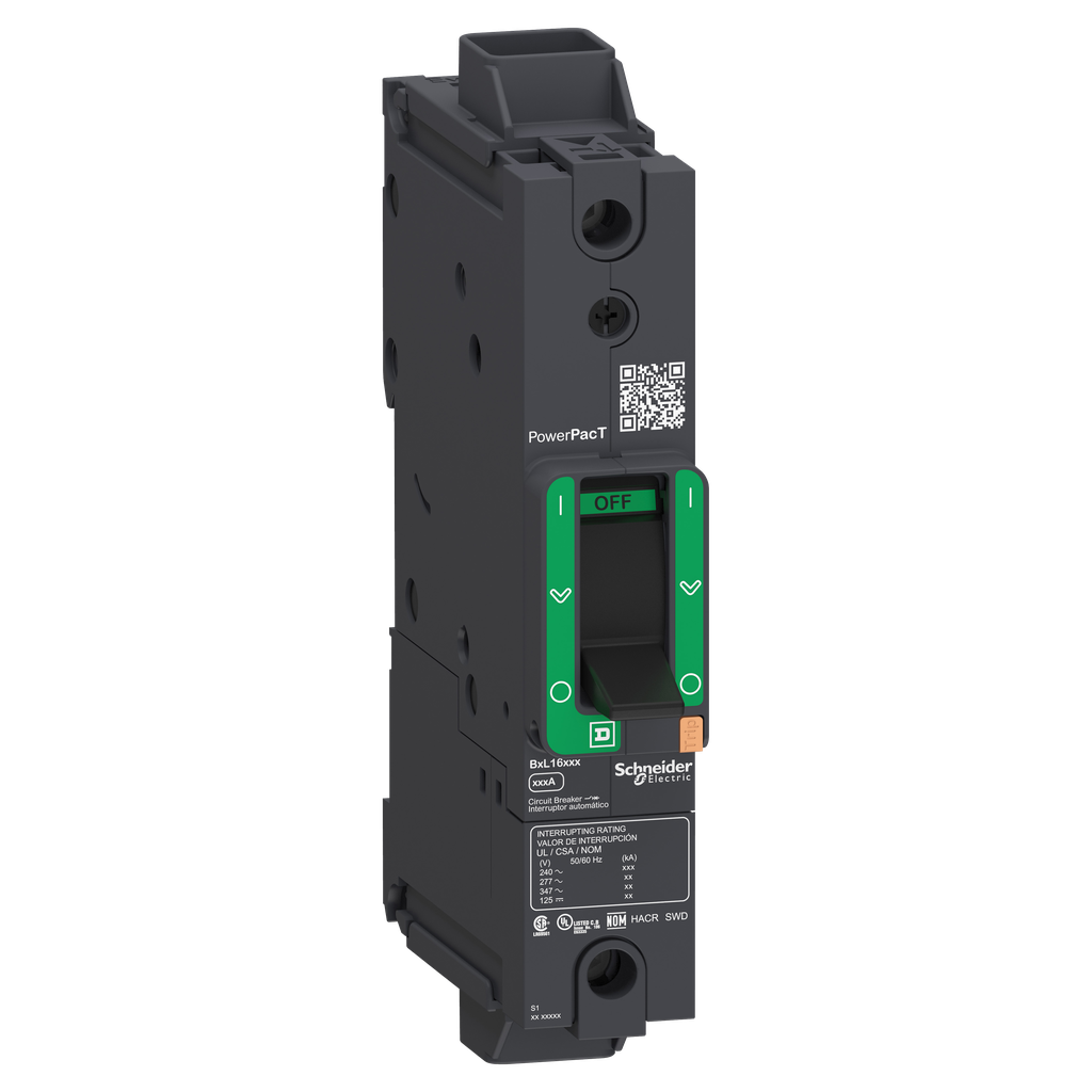 PowerPact B - disjoncteur BD - 18kA 347V - TM110D - 1P - Everlink