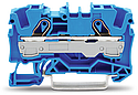 TOPJOB®S : Borne de passage 2C / 6 (10) mm² / Bleu