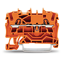 TOPJOB®S : Borne de passage 2C / 2,5 (4) mm² / Orange