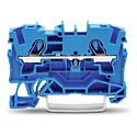TOPJOB®S : Borne de passage 2C / 4 (6) mm² / Bleu