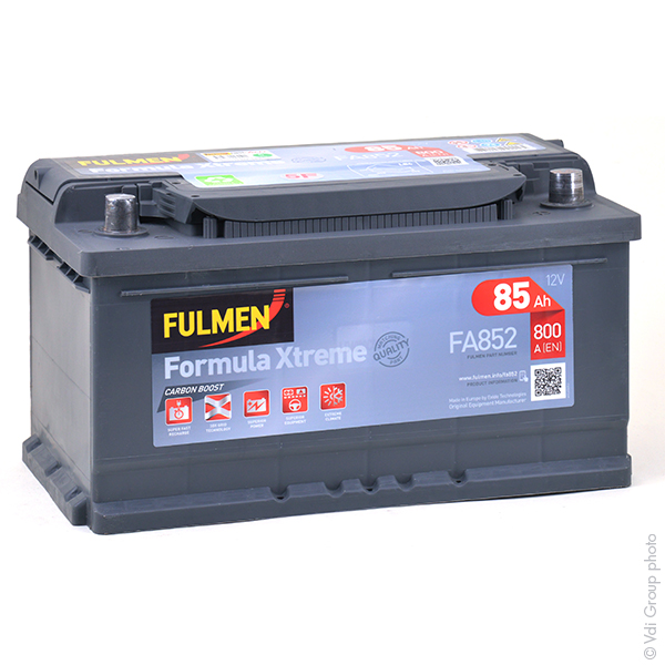 Batterie(s) Batterie voiture FULMEN Formula Xtreme FA852 12V 85Ah 800A
