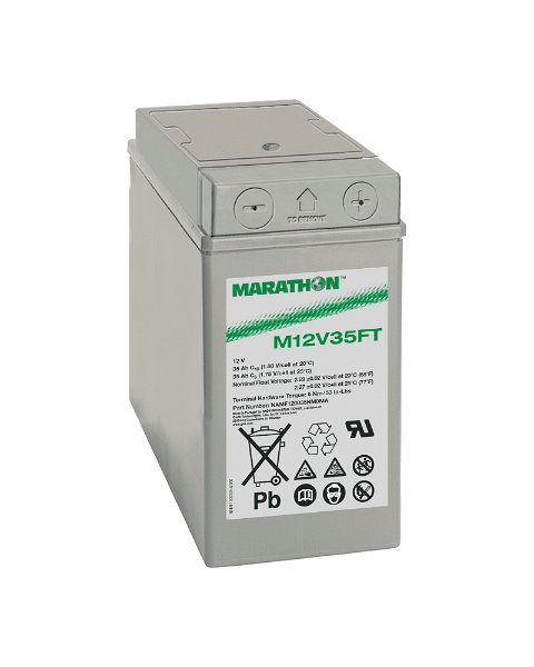 Batterie(s) Batterie telecom MARATHON M FT M12V35FT 12V 35Ah M6-M