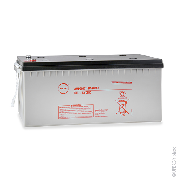 Batterie(s) Batterie plomb etanche gel NX 200-12 Cyclic 12V 200Ah M8-F