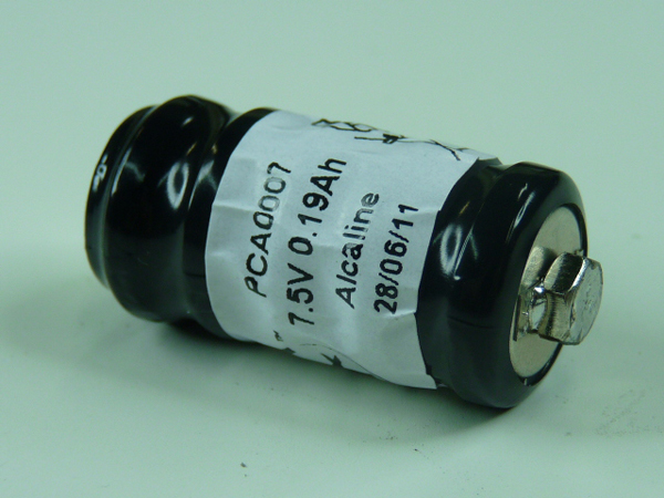 Pile(s) Pile alcaline 5x LR9 5S1P ST4 7.5V 190mAh PP