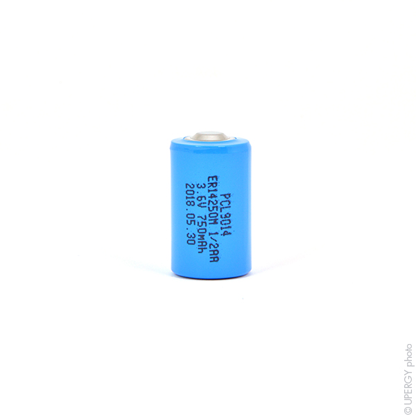 Pile(s) Pile lithium ER14250M 1/2AA 3.6V 750mAh