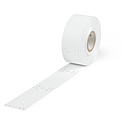 Repères de câbles, 100x15mm, blanc, rouleau : 800 pièces