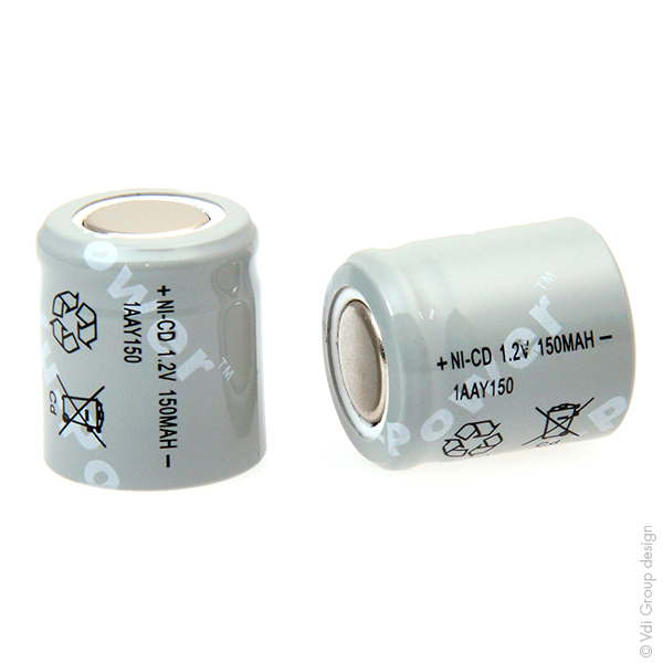 Accumulateur(s) Accu NiCd 1/3AA Y150 1.2V 150mAh FT
