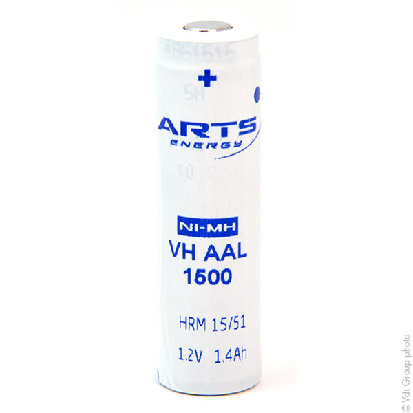 Accumulateur(s) Accus Nimh industriels VH AAL 1500 CFG 1.2V 1.4Ah FT