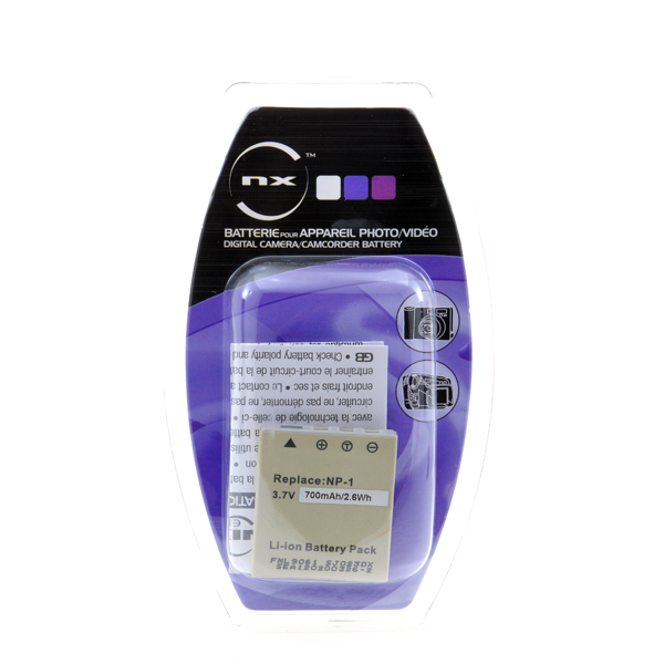 Batterie(s) Batterie appareil photo - caméra 3.7V 850mAh