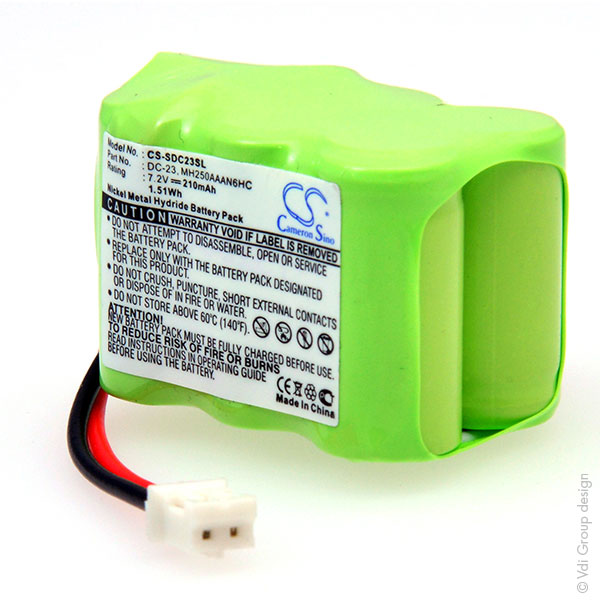 Unité(s) Batterie collier pour chien 7.2V 210mAh