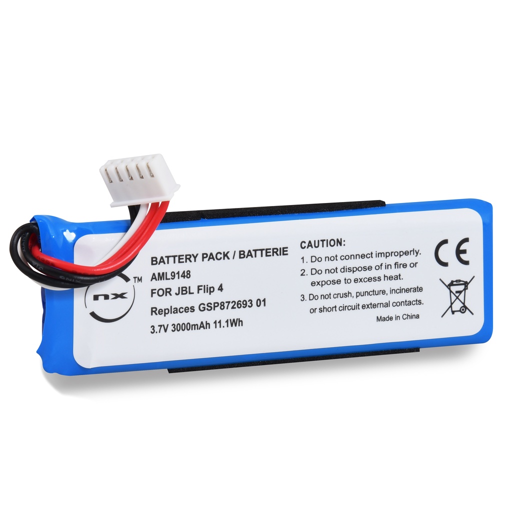 Batterie(s) Batterie enceinte bluetooth 3.7V 3000mAh