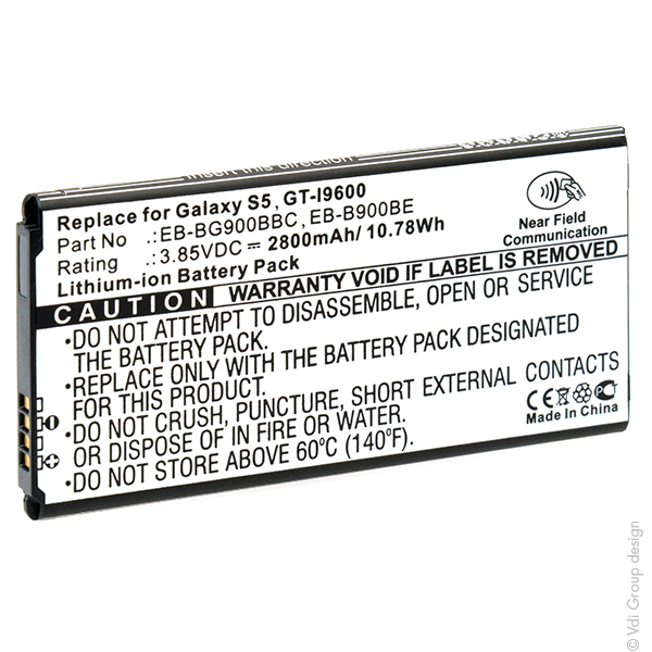 Blister(s) x 1 Batterie téléphone portable pour Samsung 3.85V 2800mAh