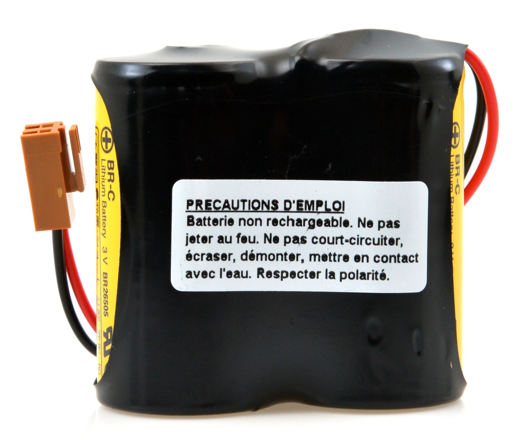 Pile(s) Batterie automate 2x C BR 2S1P ST1 6V 5Ah JAE