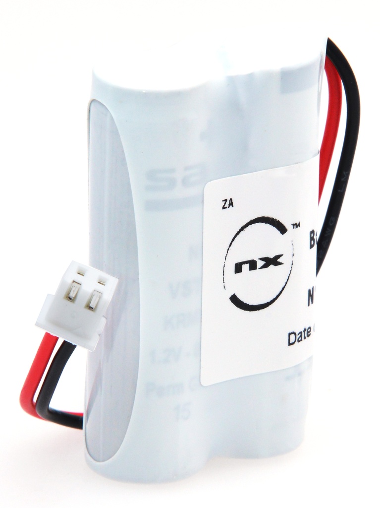 Pack(s) Batterie eclairage secours 2x AA VST 2S1P ST1 2.4V 800mAh JST