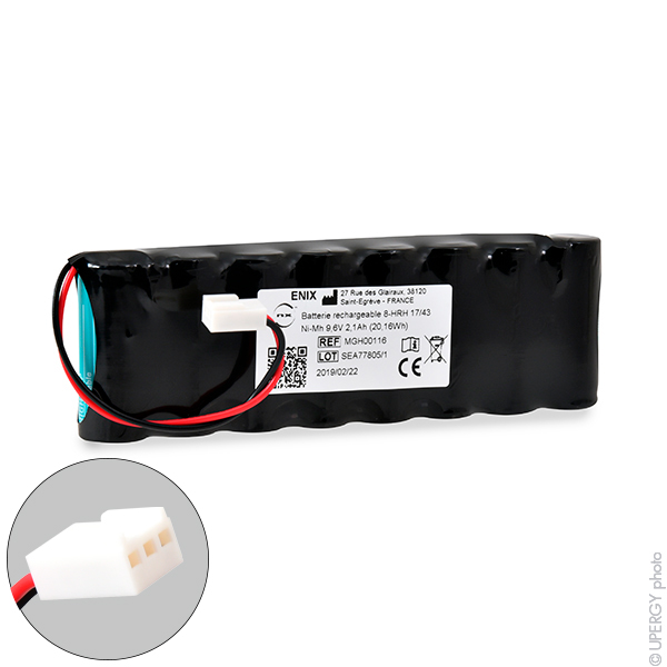 Pack(s) Batterie médicale rechargeable  ARCOMED 8S1P 9.6V 2.1Ah 6471