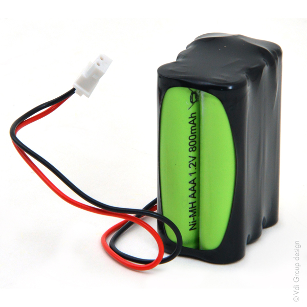 Pack(s) Batterie Nimh 6x AAA NX 6S1P ST2 7.2V 800mAh Molex