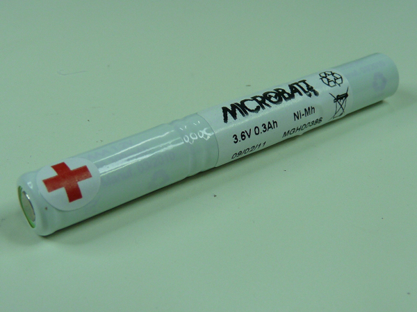 Pack(s) Batterie Nimh 3x 2/3AAA MB ST4 3.6V 300mAh T2