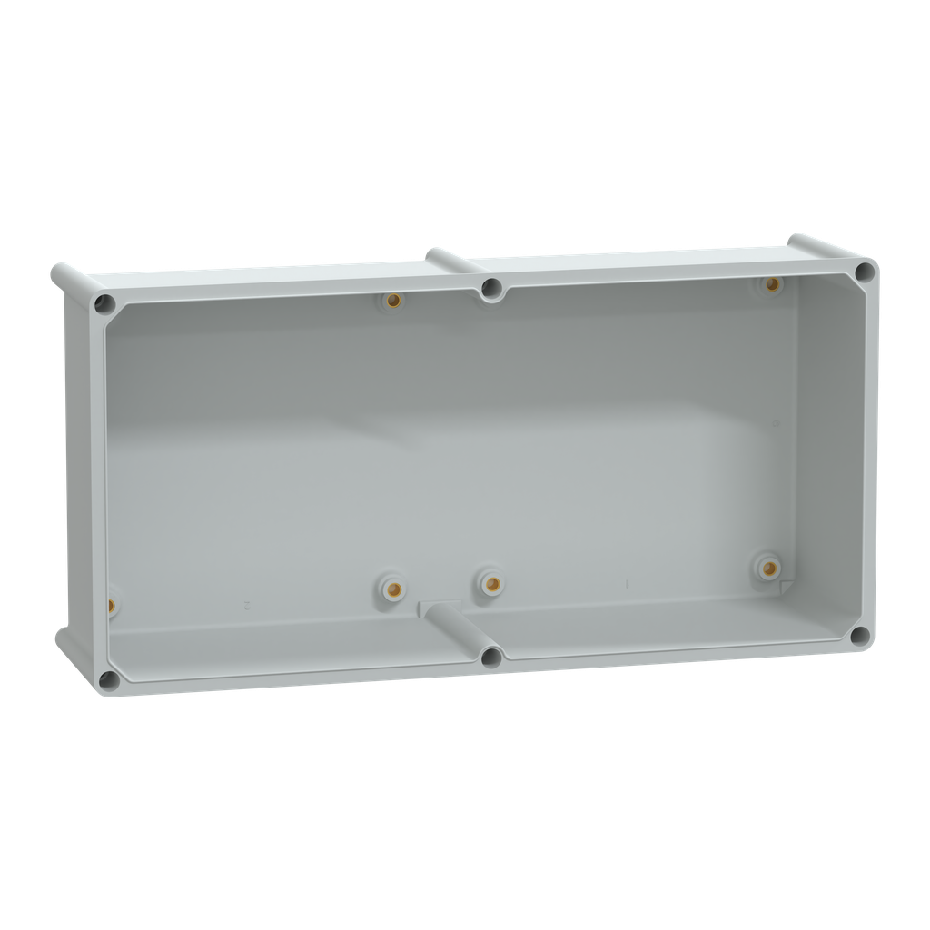 PanelSeT PLS - Boite opaque polycarbonate 27x54x18 Ral 7035