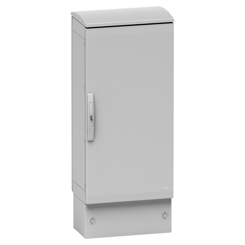 PanelSeT - Socle polyester hauteur 200 mm pour NSYPLA(T) L1250P620 Ral 7035