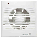 Aérateur extra-plat, 95 m3/h, 13W, hygrostat réglable, tempo réglable, D 100 mm