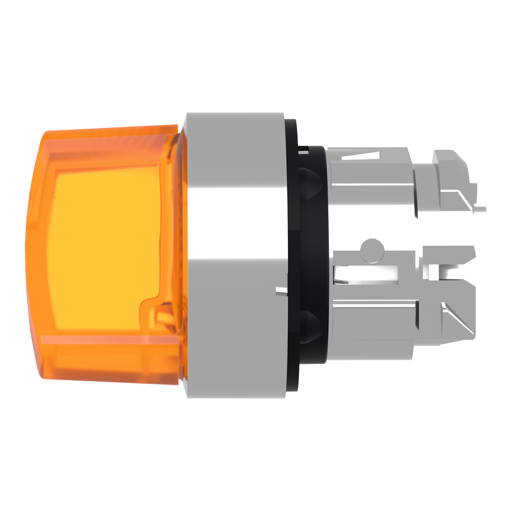 Harmony XB4 - tête bouton à manette lumineux - Ø22 - 2 pos à rap. - orange