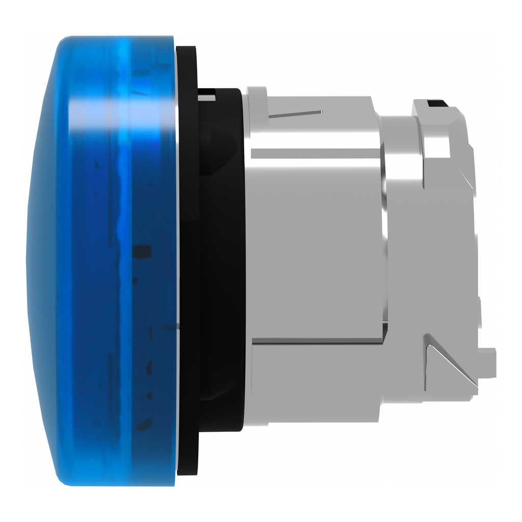 Harmony XB4 - tête voyant lumineux DEL - Ø22 - lisse - bleu
