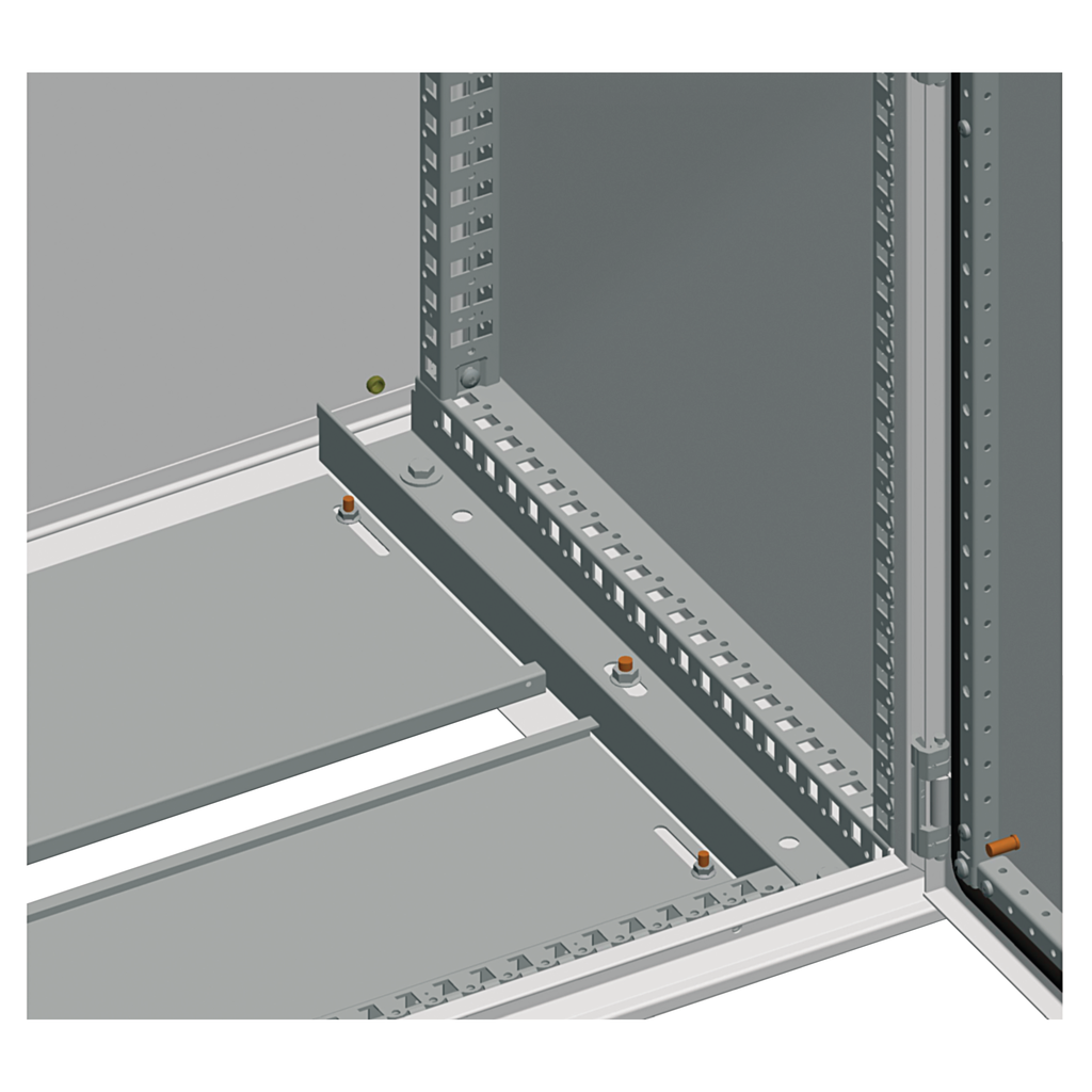 PanelSeT Pièces détachées - Plaque passe-cabl - SM - 1ent ri - L800xP300mm