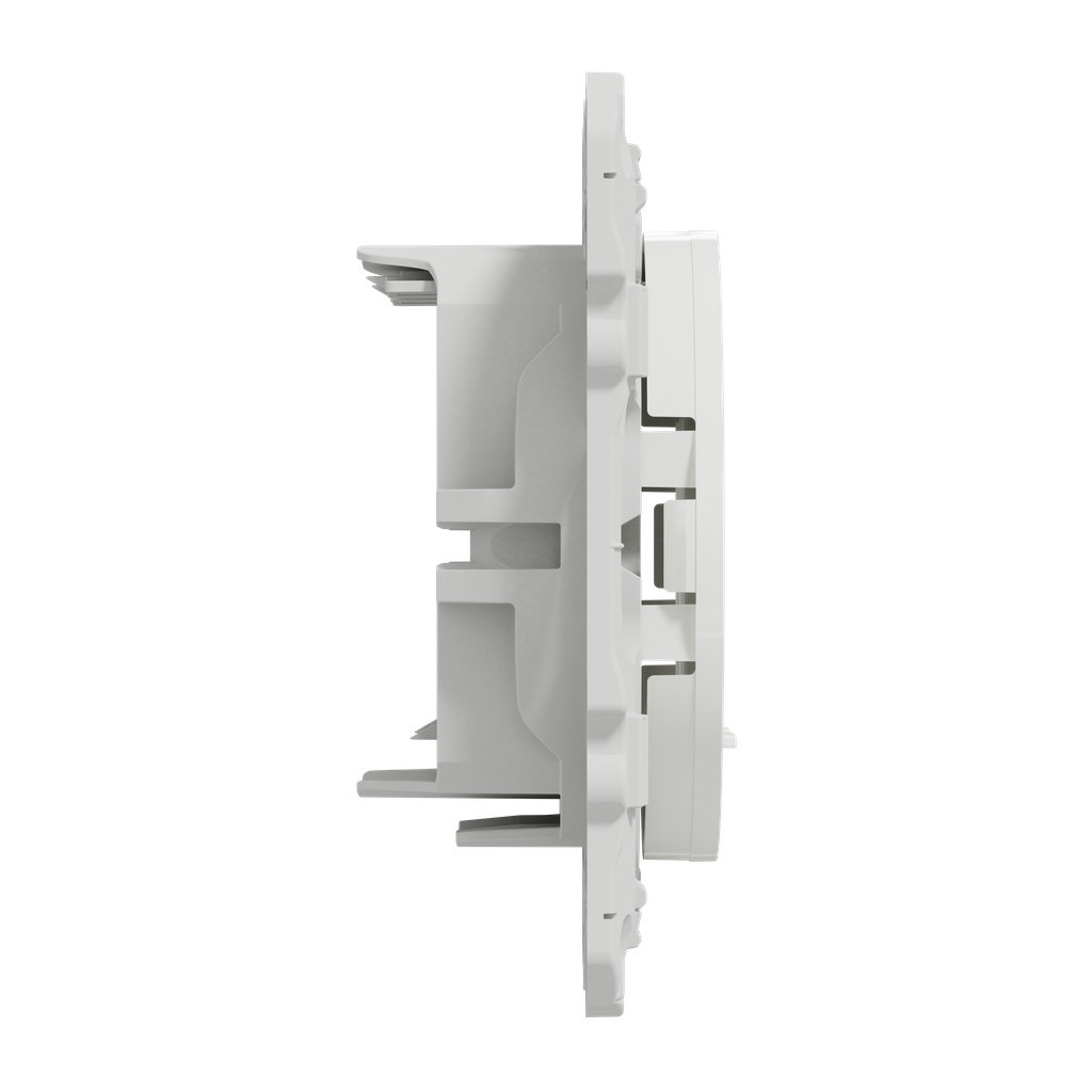Odace 2011 - prise double RJ45 - blanc - sans connecteur (empreinte Infraplus)