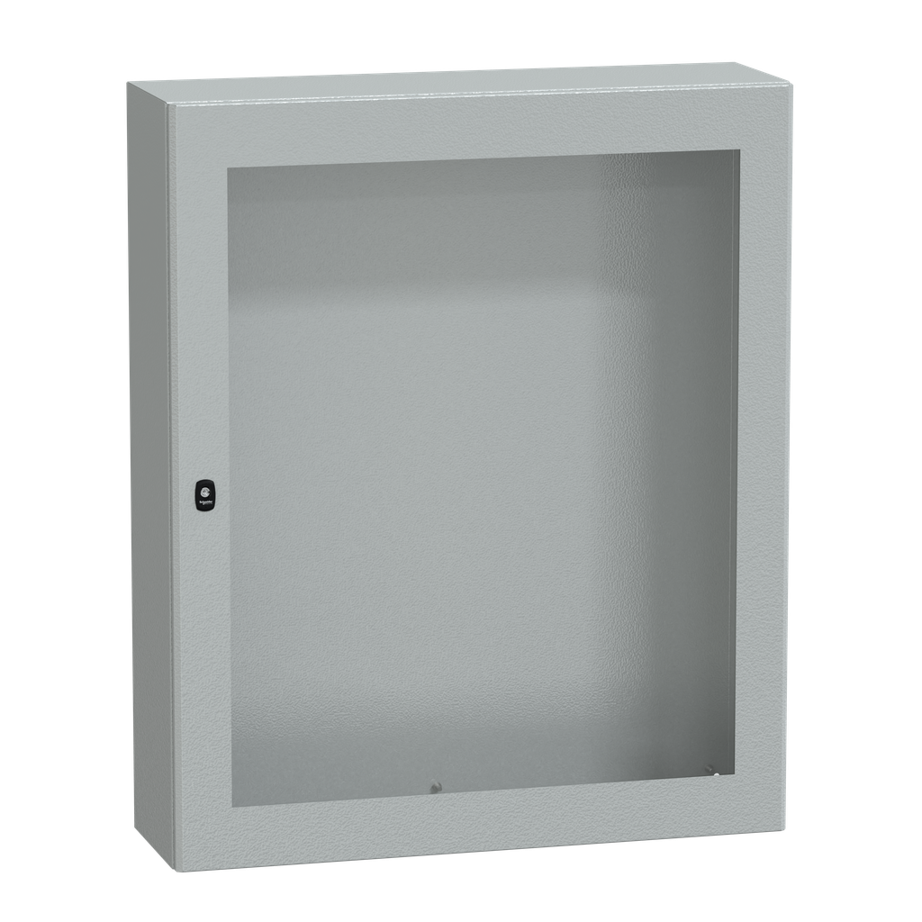 PanelSeT S3D - Enveloppe acier - H1200xL1000xP300 - porte vitrée