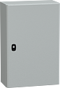 PanelSeT S3D - Enveloppe acier - H600xL400xP200 - porte pleine