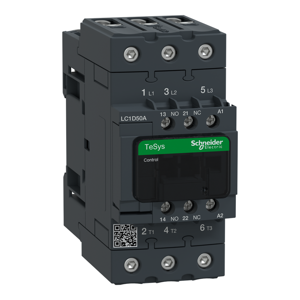 TeSys LC1D - contacteur - 3P - AC-3 440V - 50A - bobine 220Vca