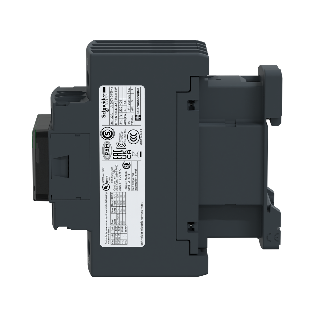 TeSys LC1D - contacteur - 4P - AC-1 440V - 32A - bobine 48Vca