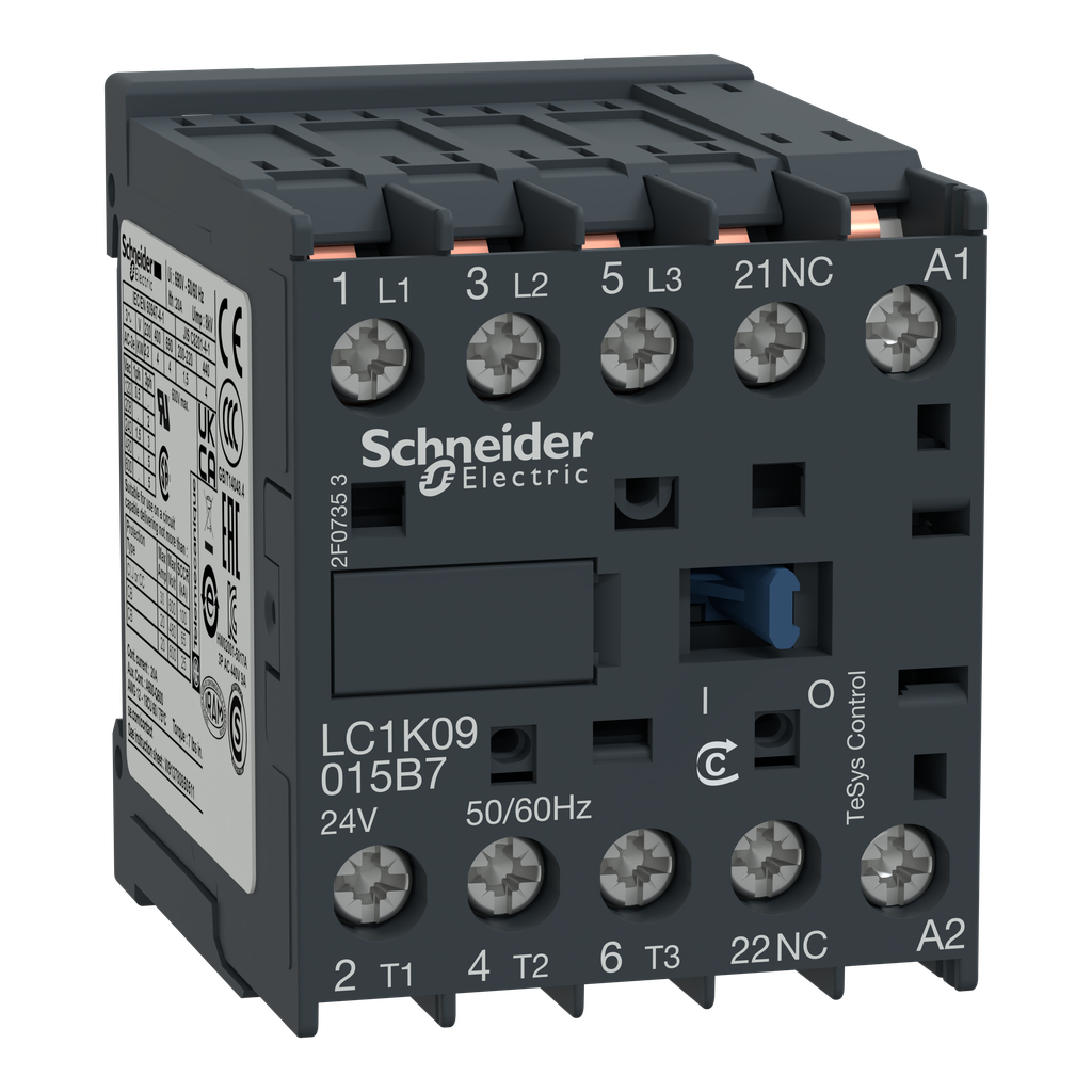 TeSys LC1K - contacteur - 3P - AC-3 440V - 9A - bobine 220..230Vca