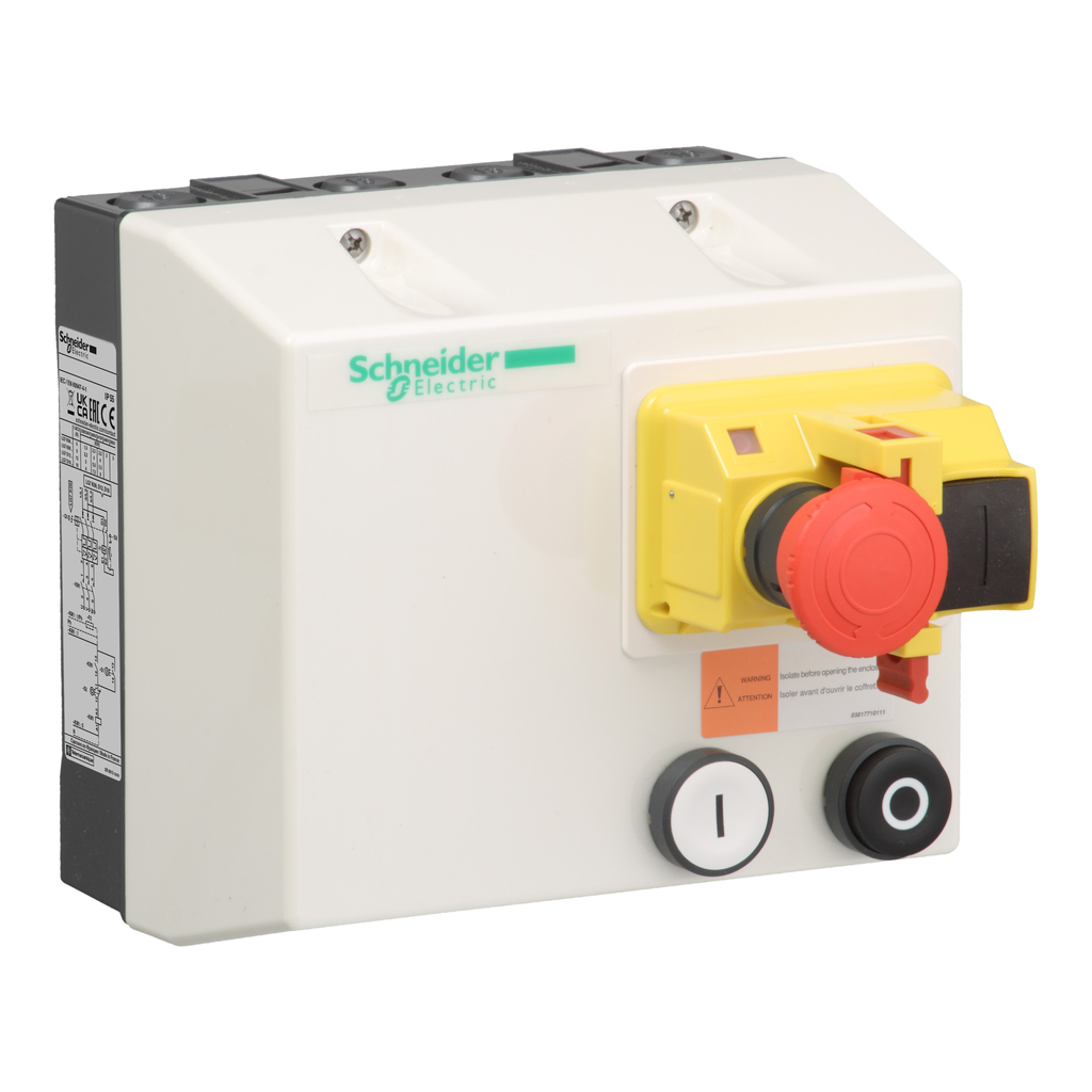 TeSys LJ7K - démarr coffret étanche - 1 sens - 0,06kW - 380V - cde 24V - ss disj