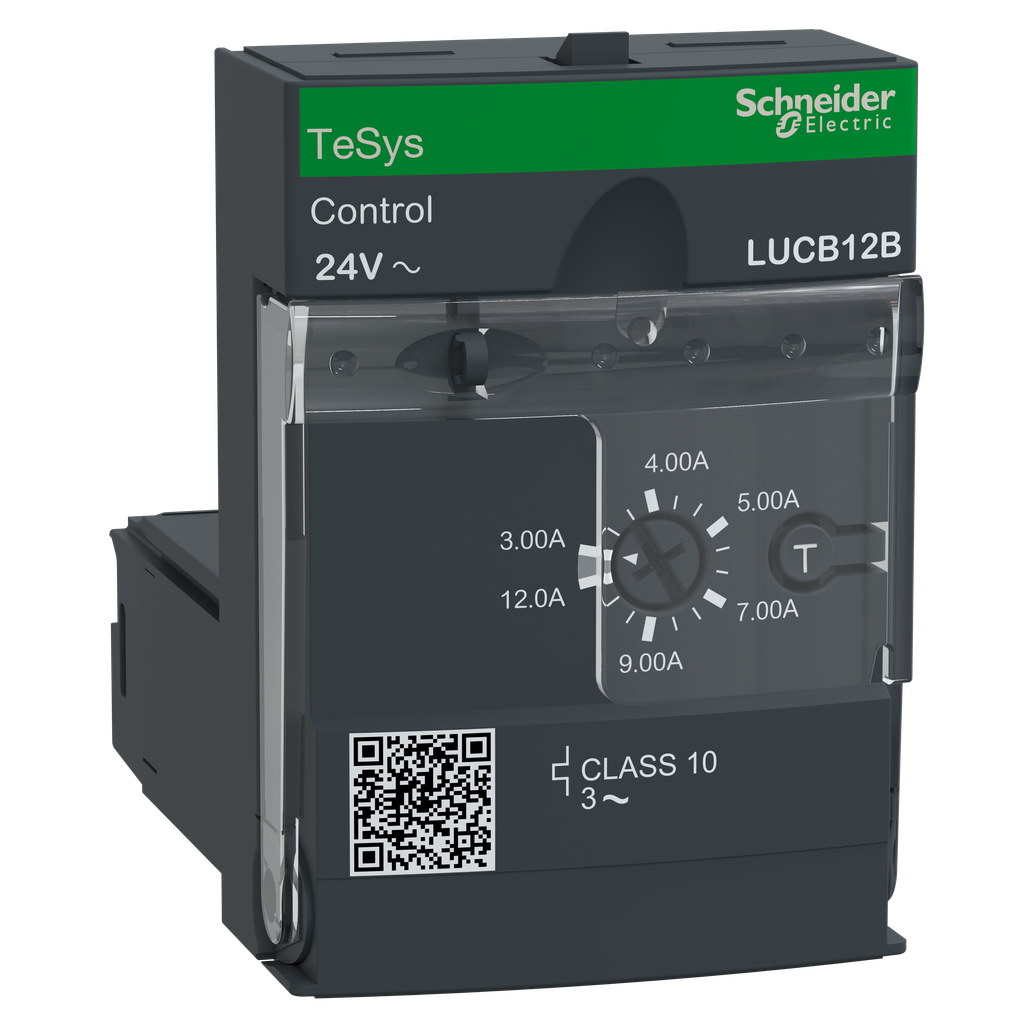 TeSys LUCB - unité de contrôle évolutif - classe 10 - 3..12A - 24Vca