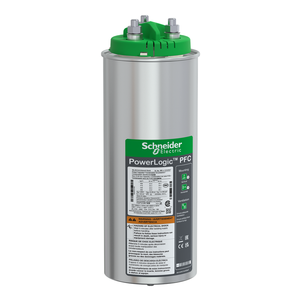 VarPlusCAN condensateur HDY 33.9kvar 480V
