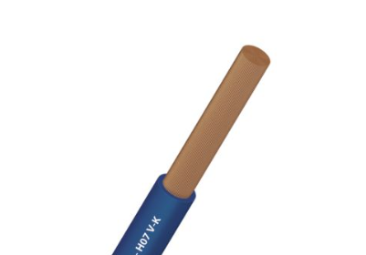 H05 V-K 0,75 BLEU FO.    C100  RAL 5010