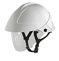 Casque isolant électricien avec visière intégrée arcflash APC 1, blanc