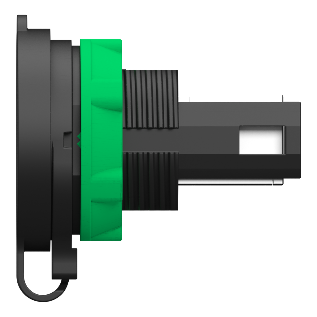 Harmony XB5 - prise RJ45 - cache souple de protection - diam 22 - IP 65/67