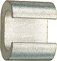 Connecteur de dérivation en "C" à sertir en cuivre, de section 35mm² à 50mm²